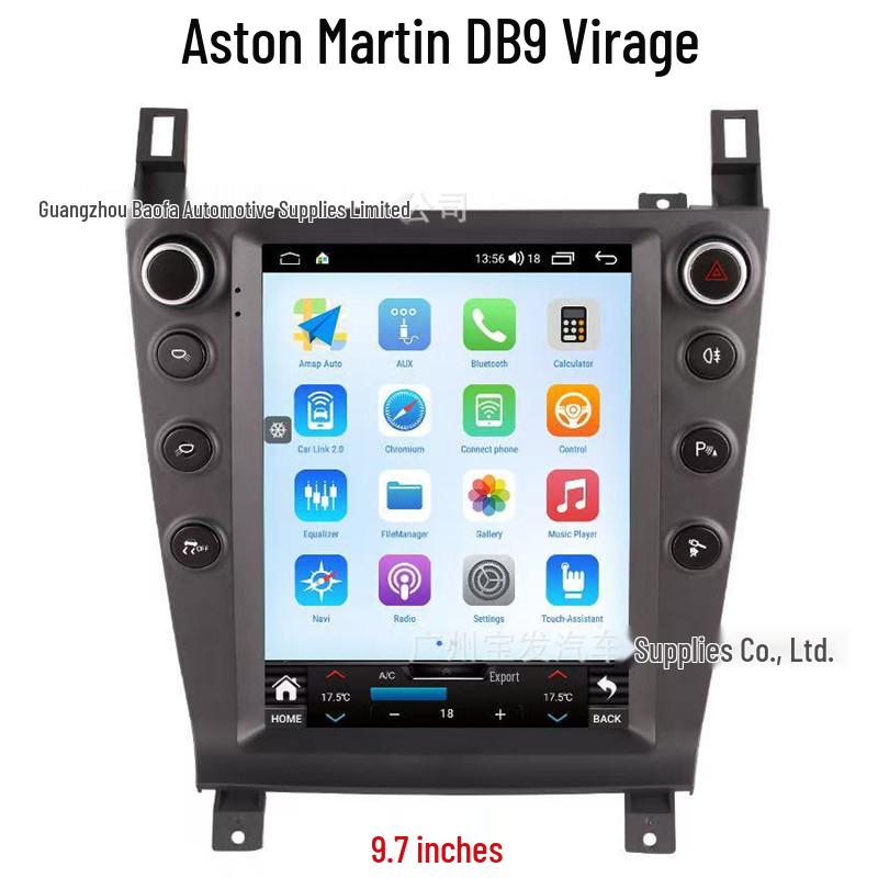 Fits 2005-2015 Aston Martin DB9 Virage: Android Smart Central Control with Large Screen Navigator 4GB RAM + 32GB Storage / 4G / Carplay
Fits 2005-2015 Aston Martin DB9 Virage: Android Smart Central Control with Large Screen Navigator 4GB RAM + 32GB Storage / 4G / Carplay