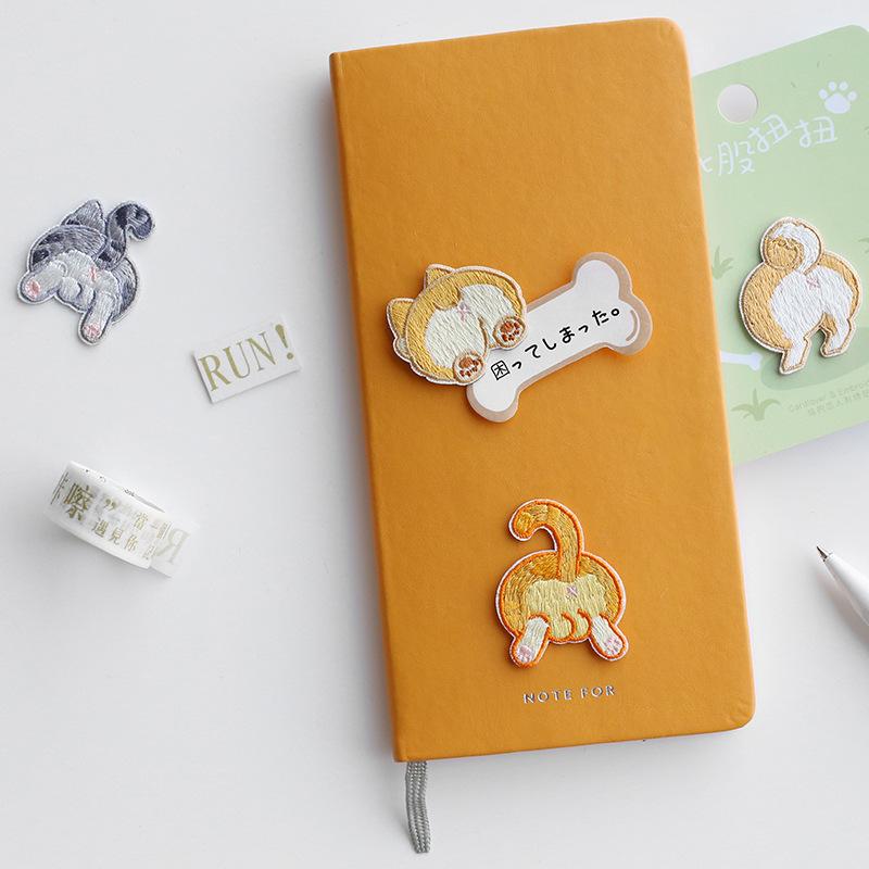 Cat Cartoon Embroidery Sticker Pet Dog Cloth Sticker Cloth Clothes Pants Hole Patch Sticker Pattern Repair Subsidy Sticker Beauty Short
Cat Cartoon Embroidery Sticker Pet Dog Cloth Sticker Cloth Clothes Pants Hole Patch Sticker Pattern Repair Subsidy Sticker Beauty Short