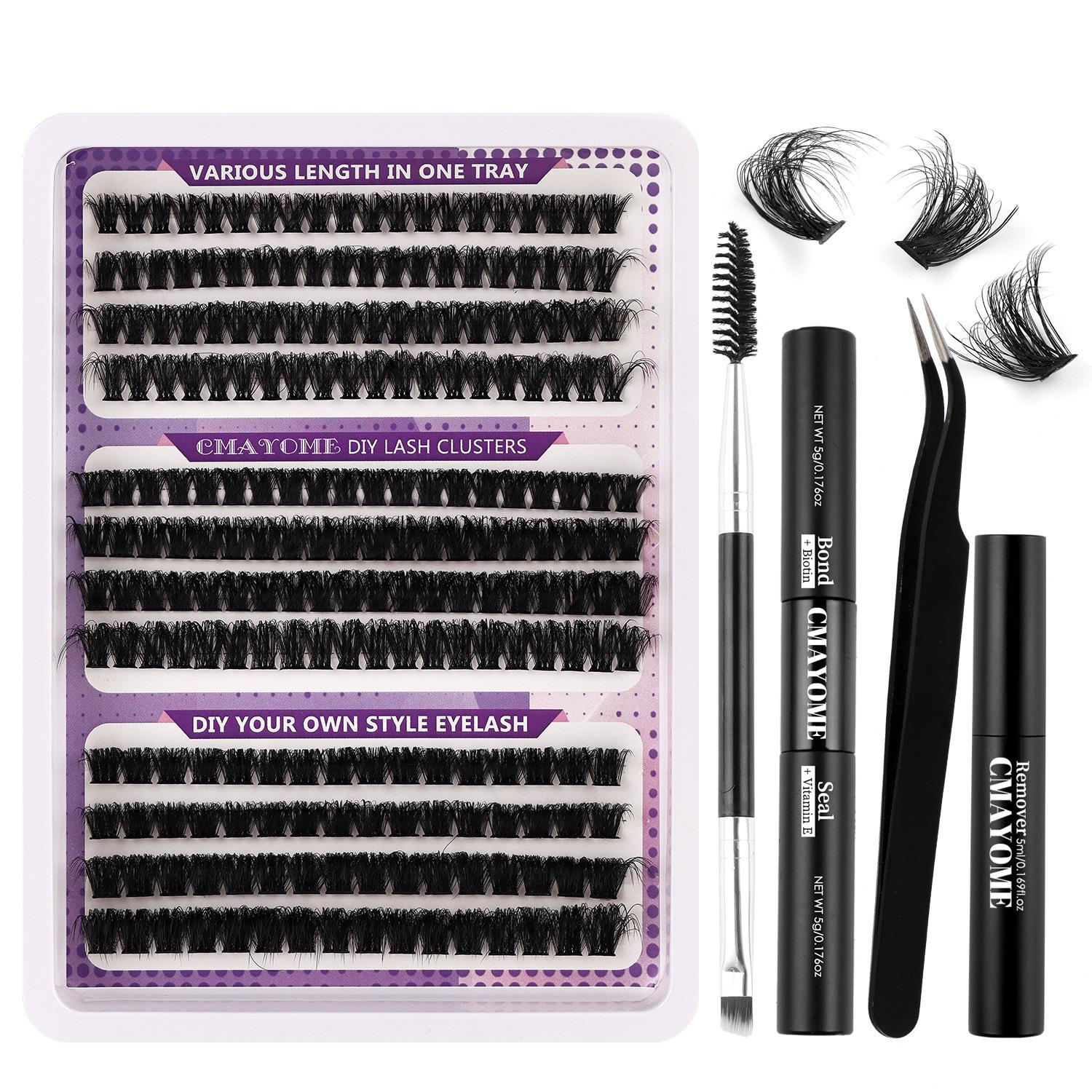 Набор для наращивания ресниц своими руками, пучки ресниц разной длины 10-16 мм
Набор для наращивания ресниц своими руками, пучки ресниц разной длины 10-16 мм