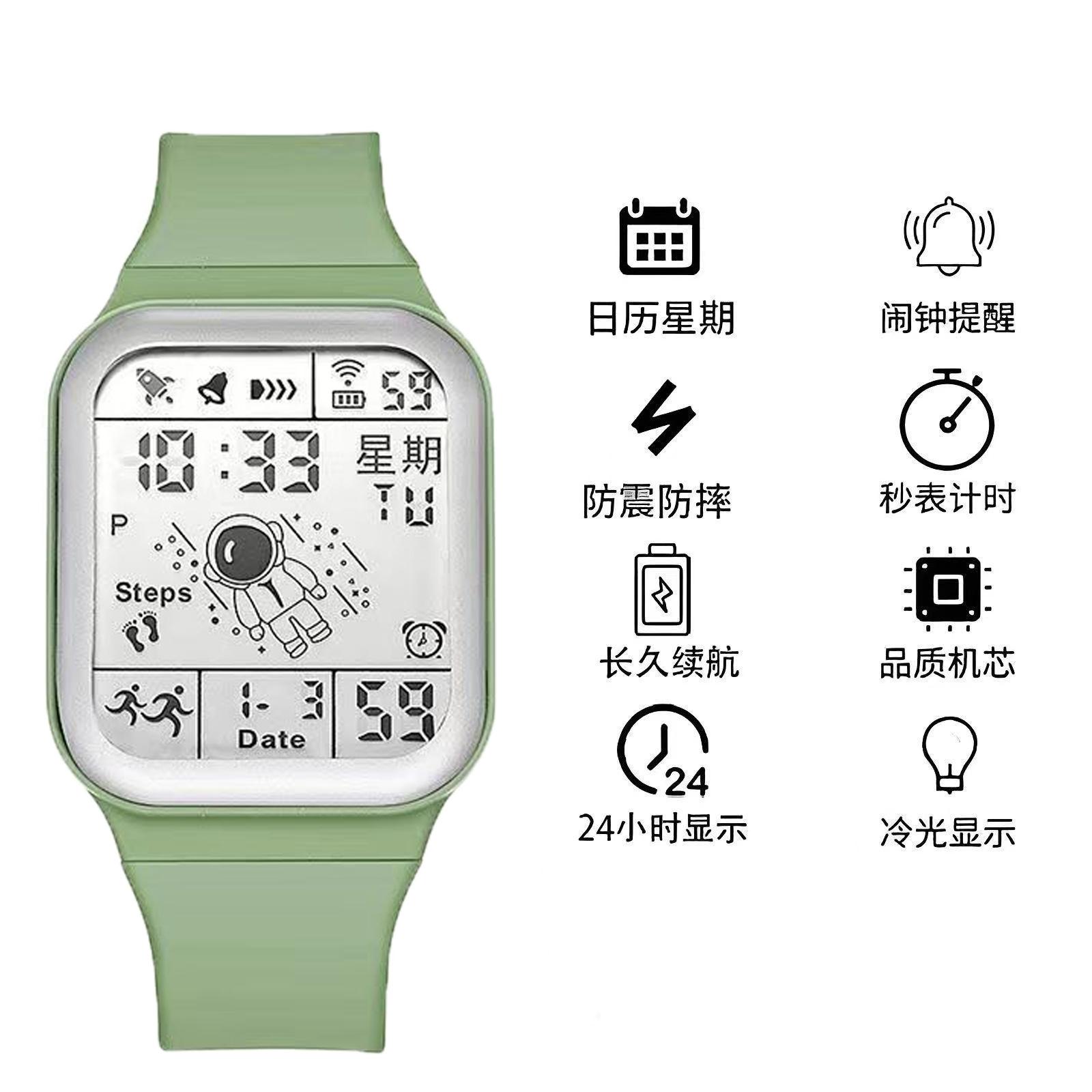 Модные цифровые часы для мужчин, женщин, детей, водонепроницаемые спортивные часы «Космонавт», многофункциональные часы, студенческие электронные наручные часы
Модные цифровые часы для мужчин, женщин, детей, водонепроницаемые спортивные часы «Космонавт», многофункциональные часы, студенческие электронные наручные часы