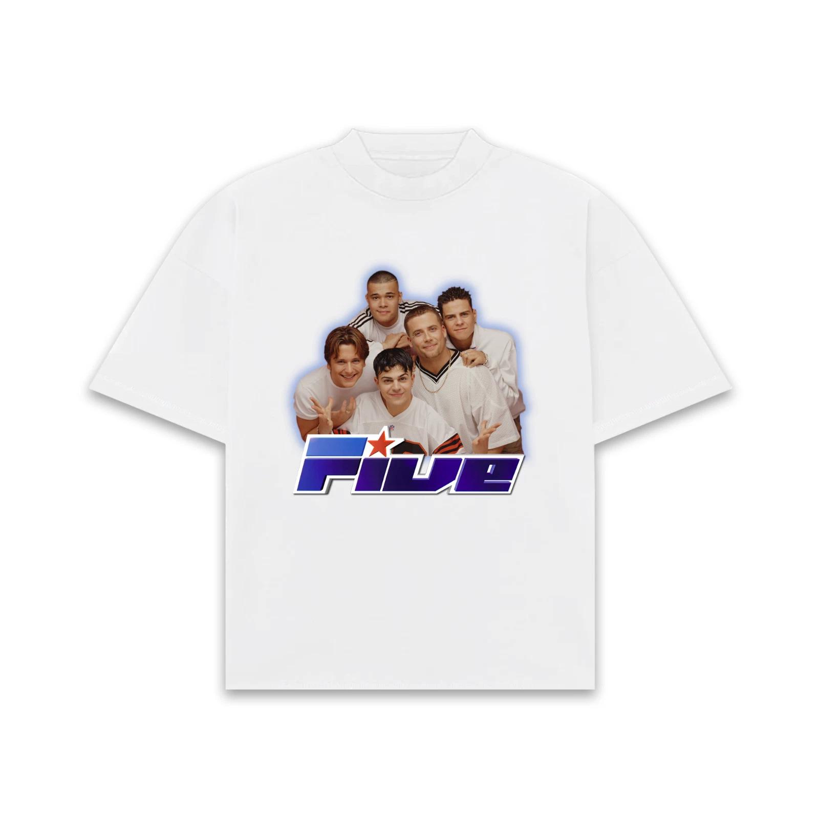 Five Adults T shirt Fun 90s Boyband Top Tour Tee New High Quality S
Five Adults T shirt Fun 90s Boyband Top Tour Tee New High Quality S