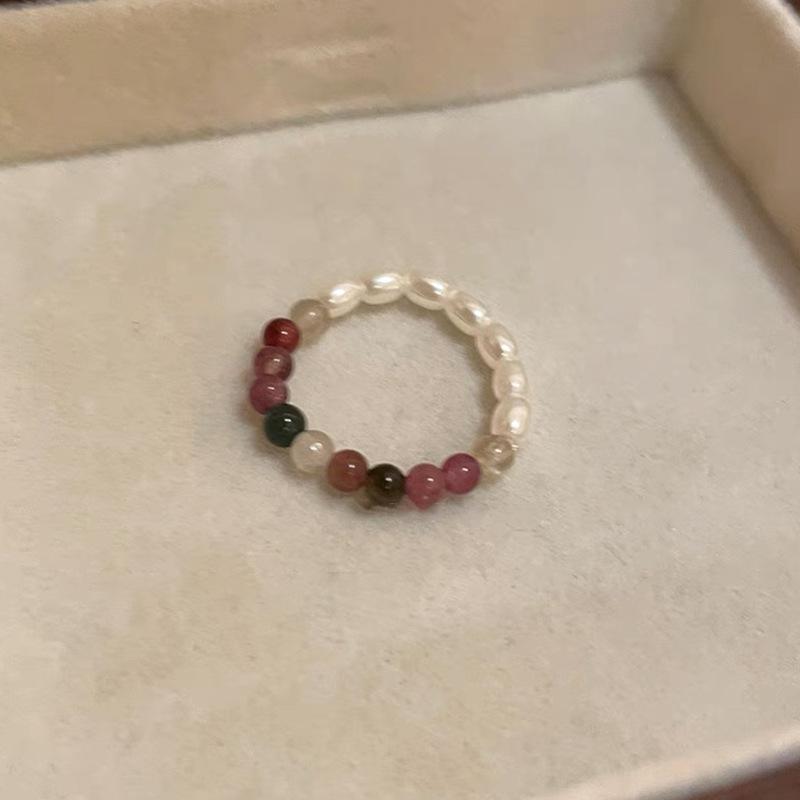 Ring - Summer Retro Uncommon Design - Index Fingers Ring - Colorful Beaded Finger Ring Tourmaline mosaic
Ring - Summer Retro Uncommon Design - Index Fingers Ring - Colorful Beaded Finger Ring Tourmaline mosaic
