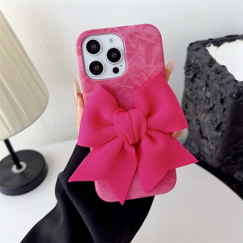 Silk Texture Bow Phone Case for iPhone 14/13/12/11, Apple 17/16/15 Air/Pro Max iPhone 16
Silk Texture Bow Phone Case for iPhone 14/13/12/11, Apple 17/16/15 Air/Pro Max iPhone 16