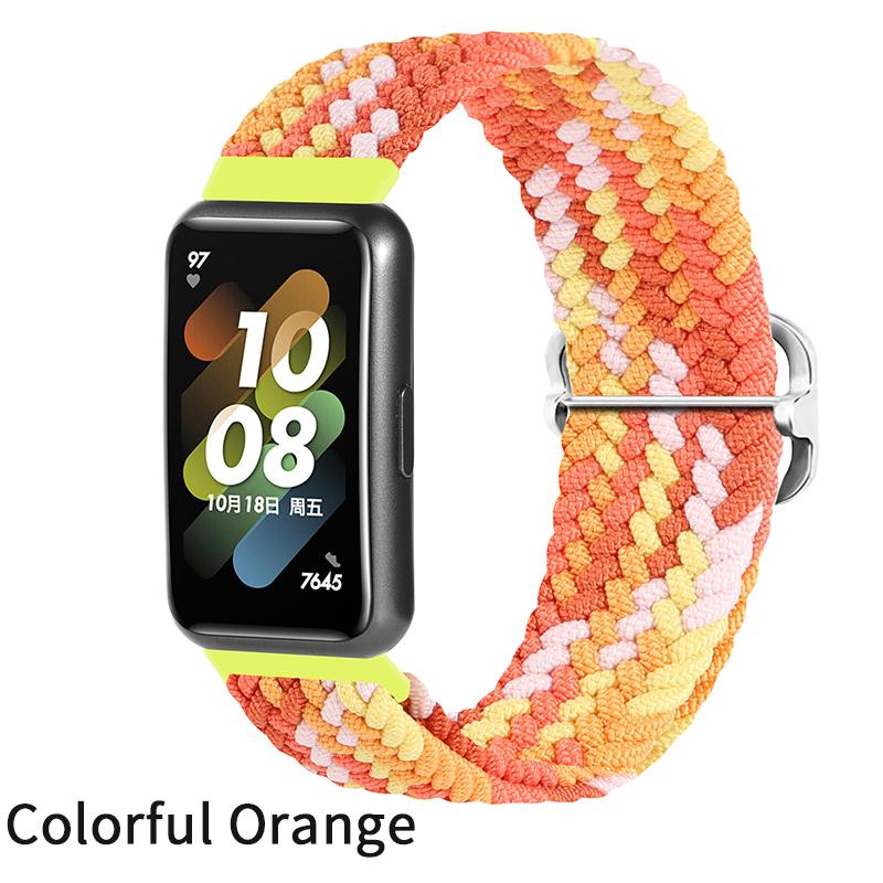 Регулируемый нейлоновый ремешок для Huawei Band 7, дышащий 7NFC, запасные аксессуары, эластичный браслет для браслета Huawei Band7
Регулируемый нейлоновый ремешок для Huawei Band 7, дышащий 7NFC, запасные аксессуары, эластичный браслет для браслета Huawei Band7