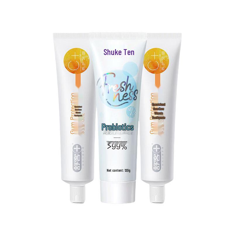 Sakol Probiotic & Vitamin Toothpaste (3-Pack)
Sakol Probiotic & Vitamin Toothpaste (3-Pack)
