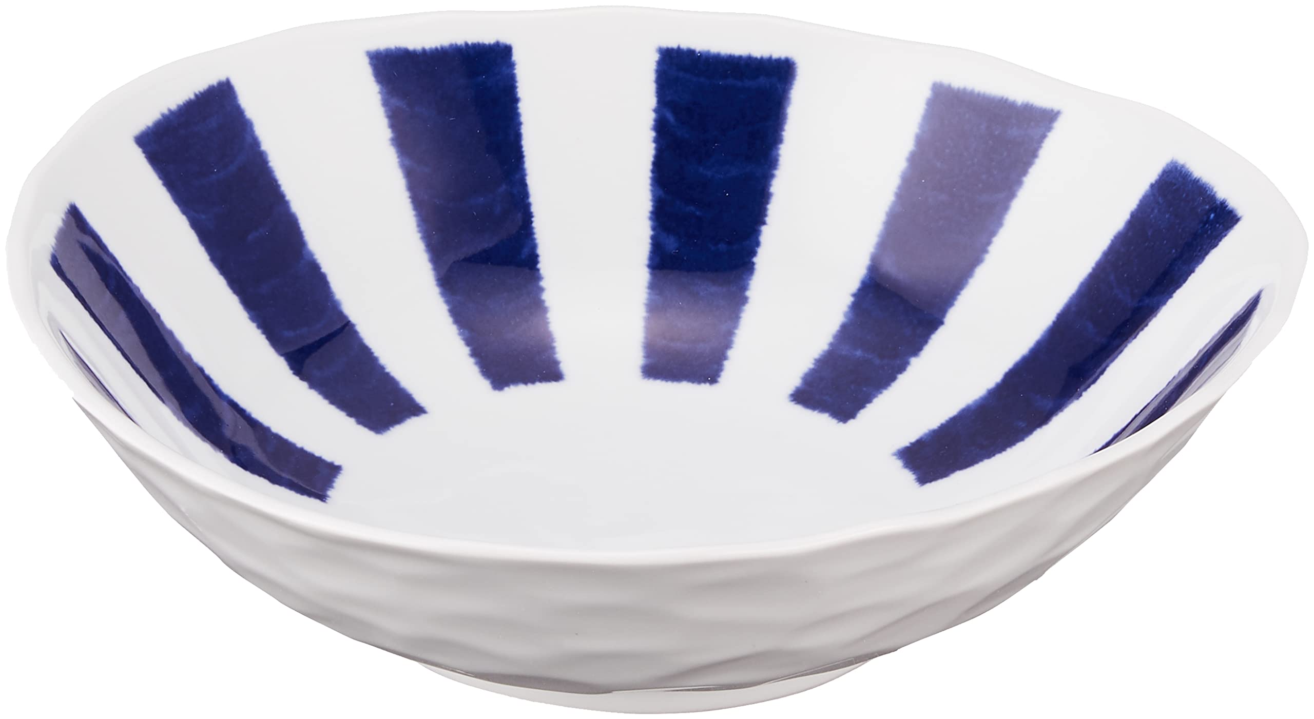 Hasami Ware Indigo Aiama Deformed Multi-Purpose Bowl, Indigo-Dyed Tokusa Pattern, 32560
Hasami Ware Indigo Aiama Deformed Multi-Purpose Bowl, Indigo-Dyed Tokusa Pattern, 32560