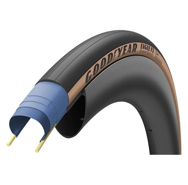 Дорожная шина Goodyear Eagle F1 SuperSport 120 TPI TLC Tubeless 700C x 25 700C x 25
Дорожная шина Goodyear Eagle F1 SuperSport 120 TPI TLC Tubeless 700C x 25 700C x 25
