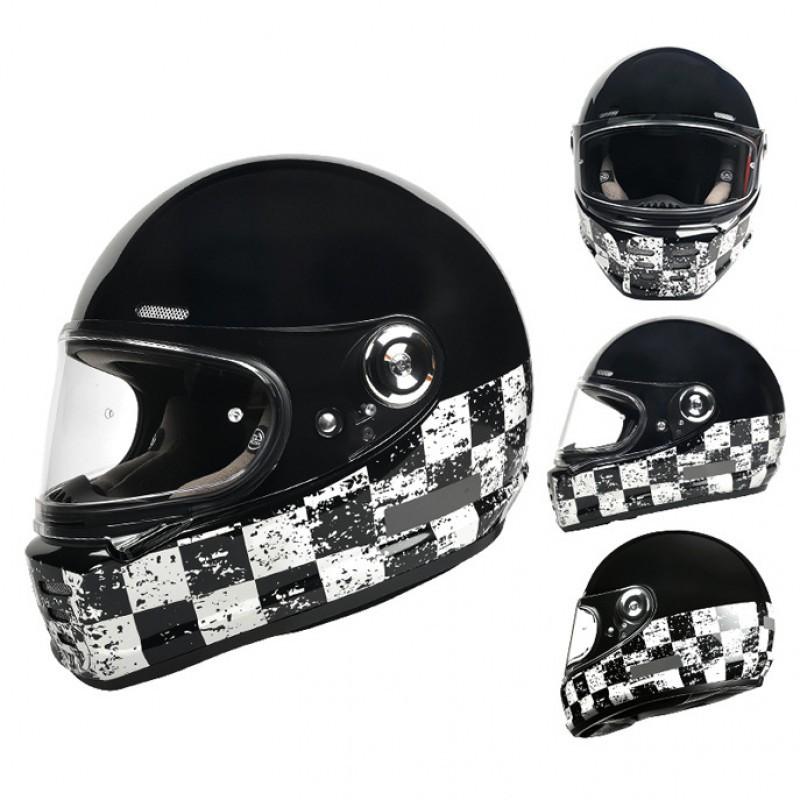 New National Standard FRP Small Helmet Retro Motorcycle Cruise Pedal Male Female Locomotive Full XL size 59-60 head circumference
New National Standard FRP Small Helmet Retro Motorcycle Cruise Pedal Male Female Locomotive Full XL size 59-60 head circumference