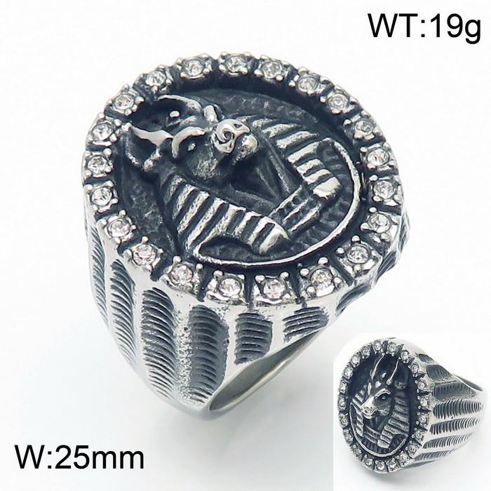 Hip Hop Gold Color Egyptian Mythology Large Ring for Men Vintage Stainless Steel Stone Finger Ring Personalized Trend Jewelryl 8
Hip Hop Gold Color Egyptian Mythology Large Ring for Men Vintage Stainless Steel Stone Finger Ring Personalized Trend Jewelryl 8