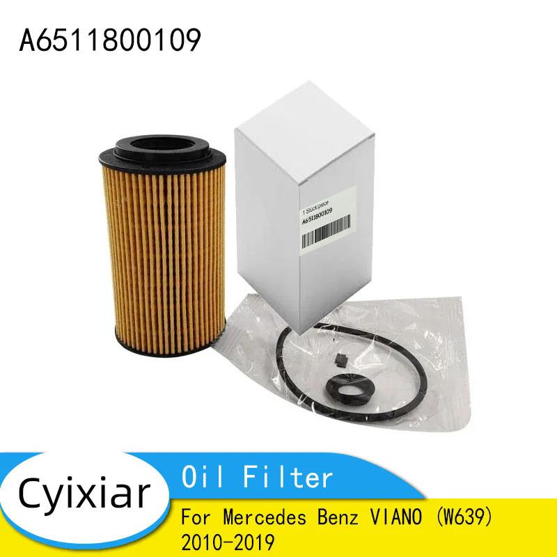 Oil Filter A6511800109 for Mercedes Benz VIANO (W639) 2010- VITO MIXTO Box VITO Bus Model High Quailty Oil Filter 1 Pcs
Oil Filter A6511800109 for Mercedes Benz VIANO (W639) 2010- VITO MIXTO Box VITO Bus Model High Quailty Oil Filter 1 Pcs