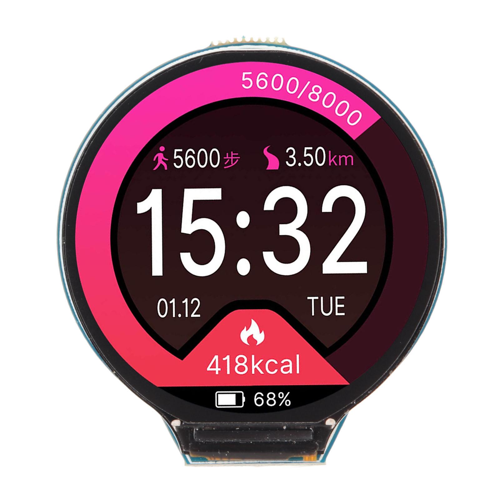 RP2040 MCU Board 1.28in LCD RP2040 Chip 133MHz 264KB SRAM 4MB Flash Round LCD Module for RasPi Pico
RP2040 MCU Board 1.28in LCD RP2040 Chip 133MHz 264KB SRAM 4MB Flash Round LCD Module for RasPi Pico