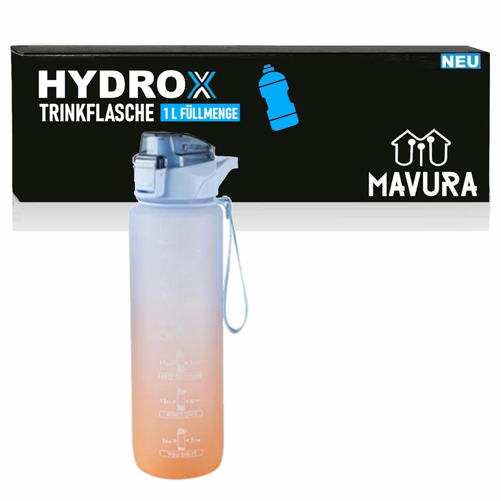 HYDROX Пляшка для пиття з часовою позначкою Спортивна пляшка Пляшка для води Спорт Йога 1л
HYDROX Пляшка для пиття з часовою позначкою Спортивна пляшка Пляшка для води Спорт Йога 1л