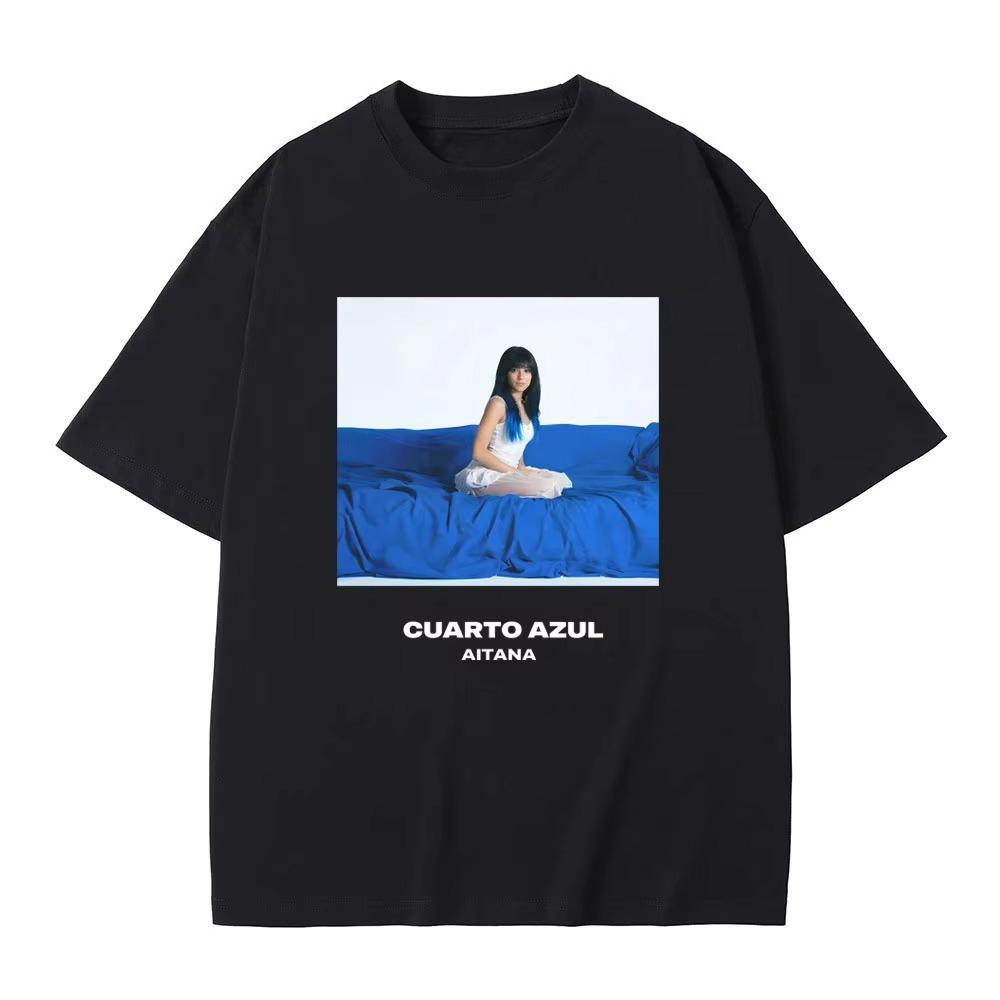 Singer Aitana CUARTO AZUL World Tour 2026 Merch T-shirt Men Women Fashion Casual Hip Hop T-shirts Streetwear Unisex Fans Gift... 5XL різнокольоровий
Singer Aitana CUARTO AZUL World Tour 2026 Merch T-shirt Men Women Fashion Casual Hip Hop T-shirts Streetwear Unisex Fans Gift... 5XL різнокольоровий