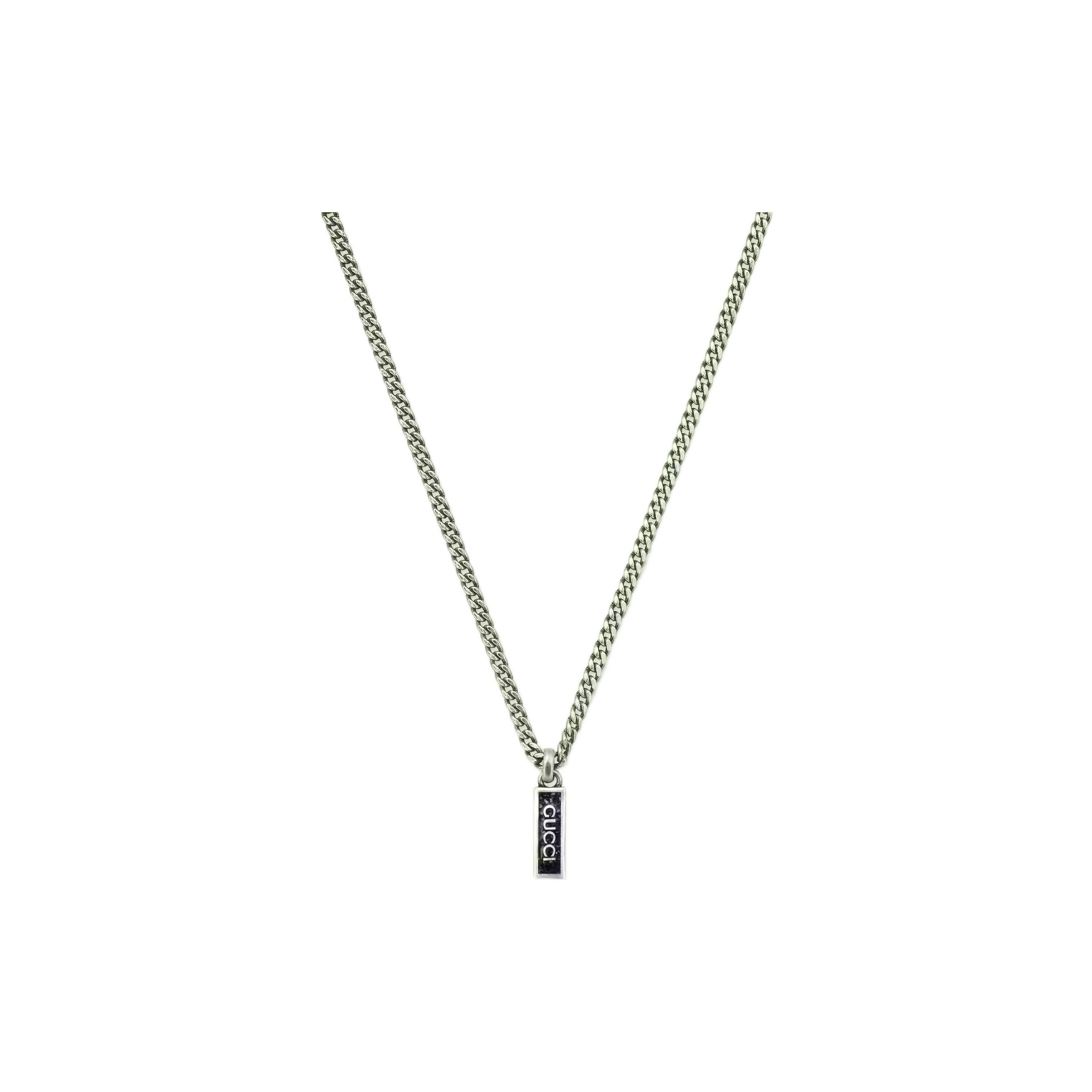 Gucci Agate Enamel Pendant Necklace Women necklace Black Silver 678714-J8410-1064 Dust Bag+Box (Random Color),F,Black
Gucci Agate Enamel Pendant Necklace Women necklace Black Silver 678714-J8410-1064 Dust Bag+Box (Random Color),F,Black