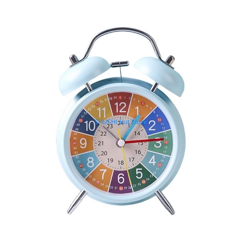 Loud Twin Belled Alarm Clock with Quiet Movement, Mechanical Alarm Clock with Nightlight for Heavy Sleepers D57B синий
Loud Twin Belled Alarm Clock with Quiet Movement, Mechanical Alarm Clock with Nightlight for Heavy Sleepers D57B синий