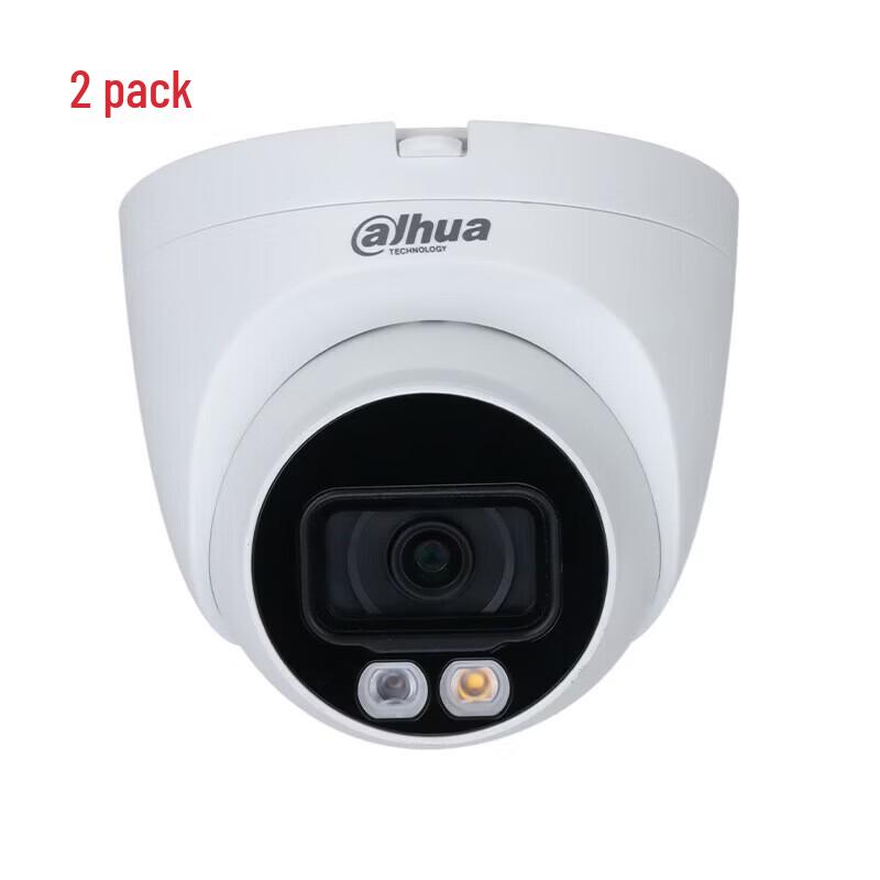 Dahua 5MP PoE IP67 Dual-Light Network Camera (2-Pack) CN plug (adapter included)
Dahua 5MP PoE IP67 Dual-Light Network Camera (2-Pack) CN plug (adapter included)