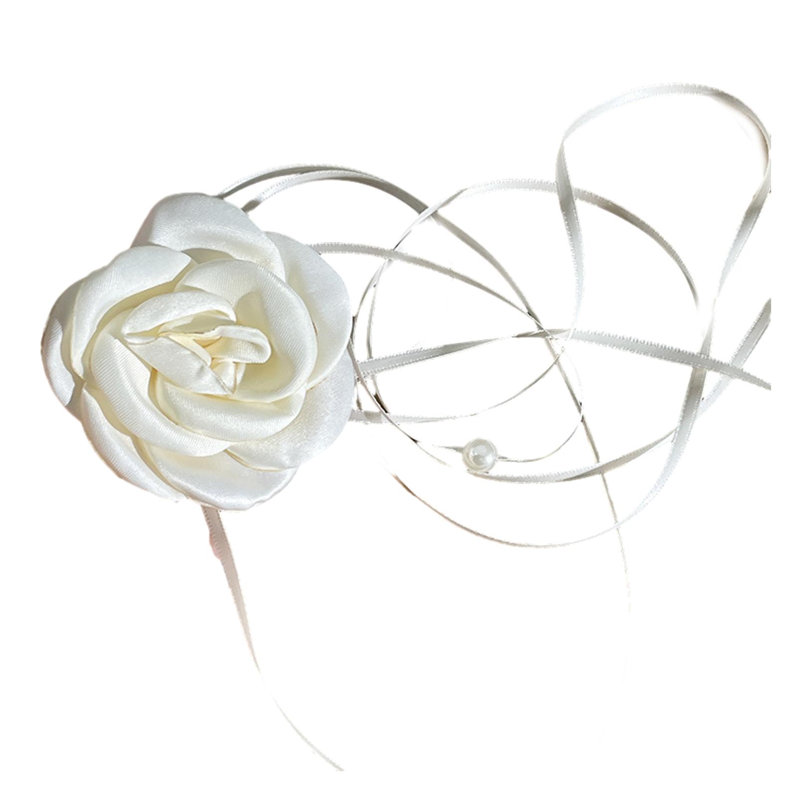 Stylish Gothic Rose Flower Necklace, Choker Neck Chain Women Ladies Adjustable Rope Collarbone Chain Y2K Accessories белый
Stylish Gothic Rose Flower Necklace, Choker Neck Chain Women Ladies Adjustable Rope Collarbone Chain Y2K Accessories белый