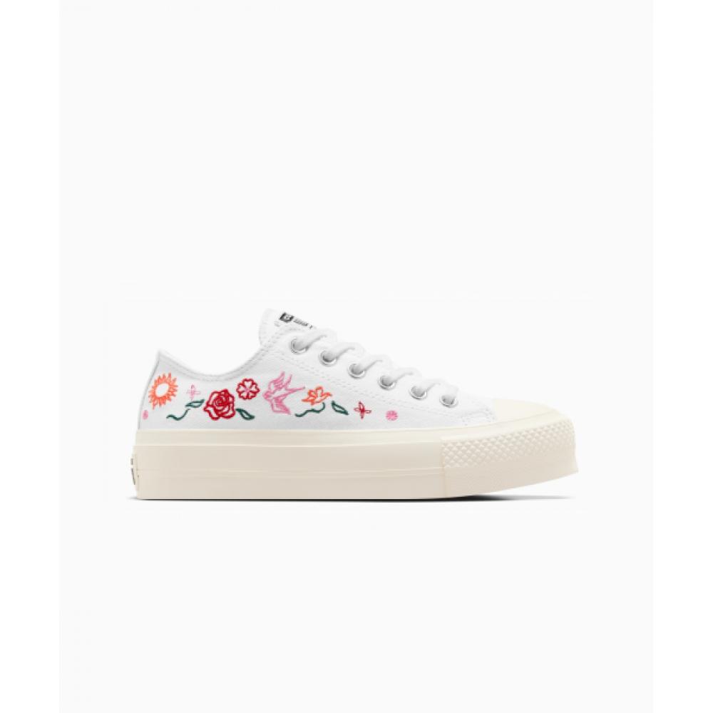 Кеды Converse Chuck Taylor All Star Lift Platform Summer с вышивкой белого цвета A10822 220
Кеды Converse Chuck Taylor All Star Lift Platform Summer с вышивкой белого цвета A10822 220