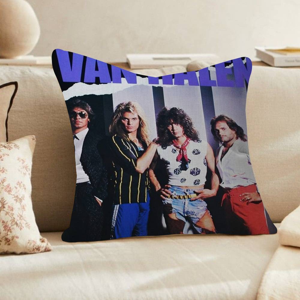 Van Halen Retro rock band Cushion Cover x Polyester Sofa Cushions Decorative Throw Pillows Home Decoration Pillowcover 30x30 cm
Van Halen Retro rock band Cushion Cover x Polyester Sofa Cushions Decorative Throw Pillows Home Decoration Pillowcover 30x30 cm