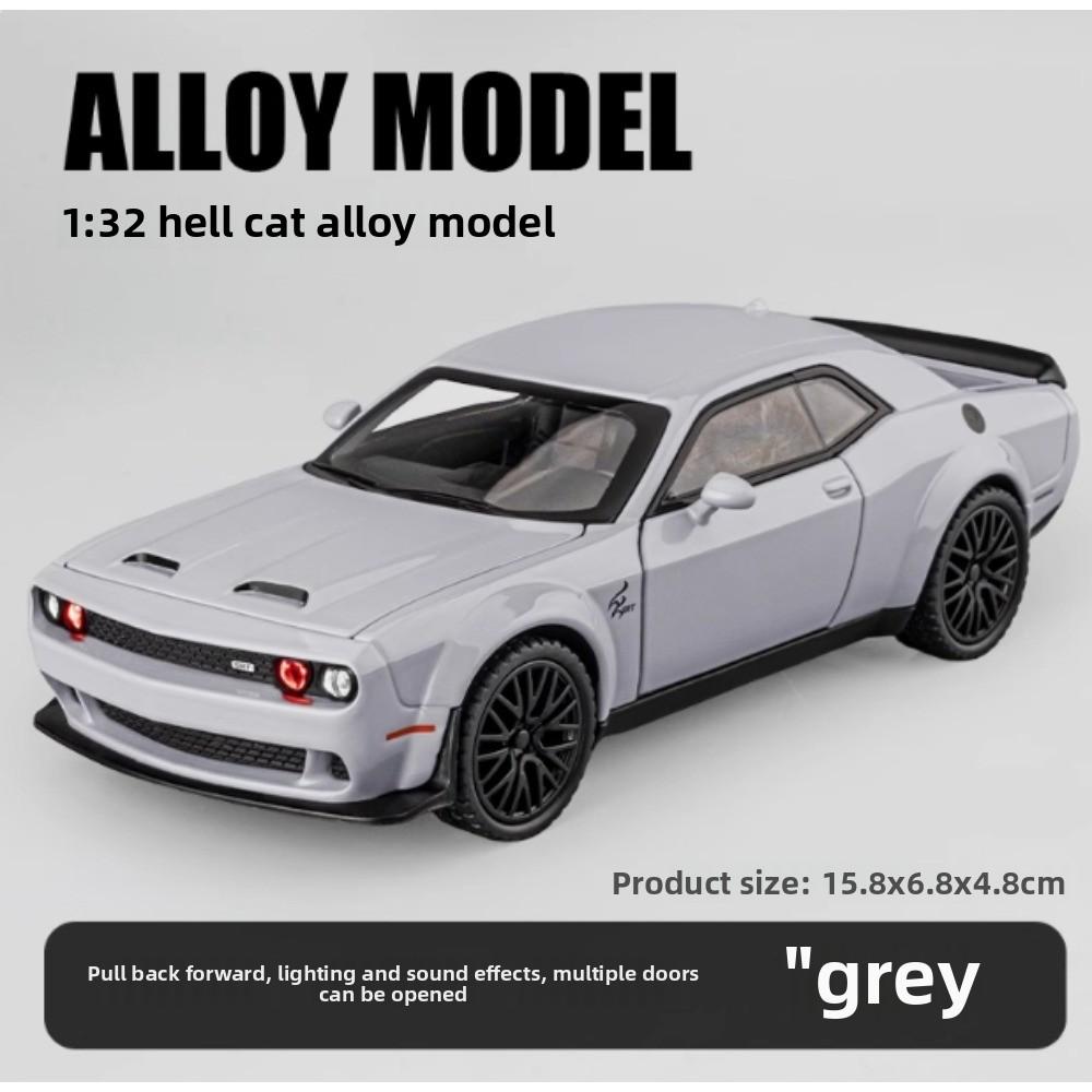 1: 32 HellCat Dodge Alloy Sports Car Simulation Sound and Light Rebound Boy Toy Pendant Muscle Model Advanced Collectibles серый
1: 32 HellCat Dodge Alloy Sports Car Simulation Sound and Light Rebound Boy Toy Pendant Muscle Model Advanced Collectibles серый