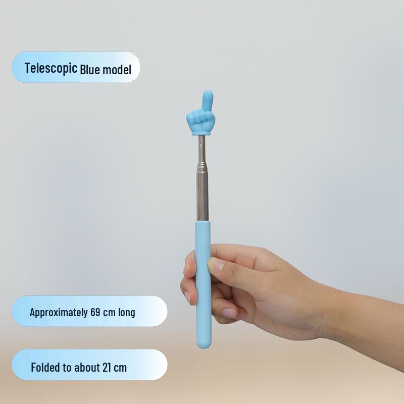 70cm Retractable Stainless Steel Teaching Pointer for Classroom and Home Above 50cm синий
70cm Retractable Stainless Steel Teaching Pointer for Classroom and Home Above 50cm синий