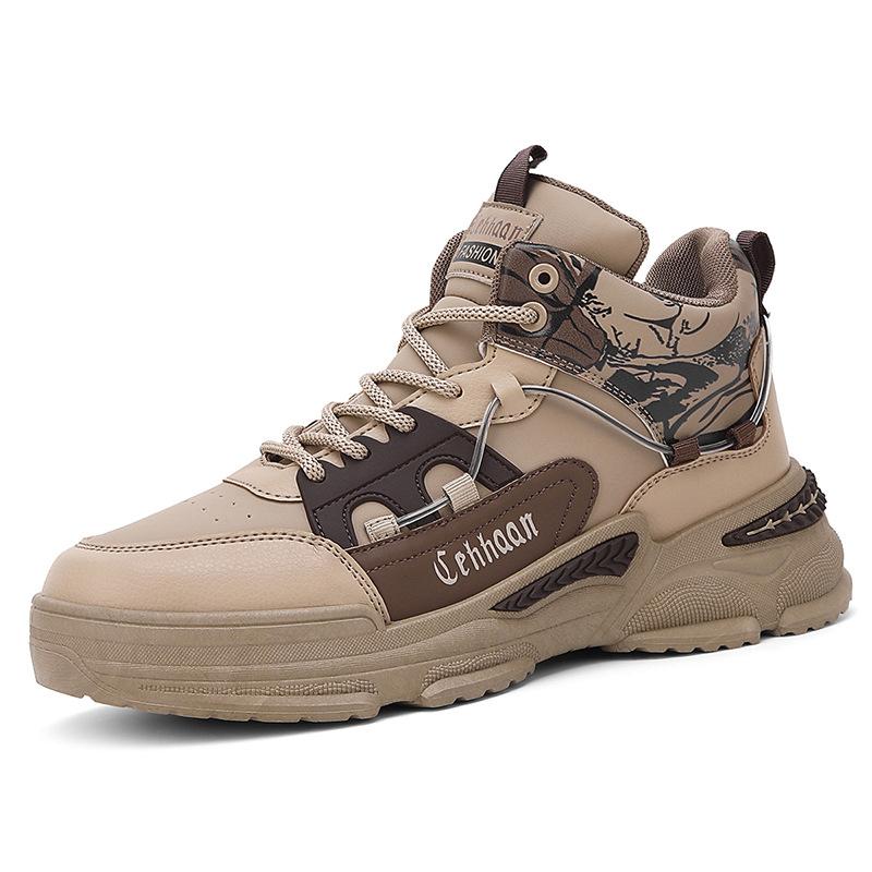 High-top sports shoes men s shoes autumn and winter new thick-soled heightening casual shoes men s retro personality trendy dad shoes 44
High-top sports shoes men s shoes autumn and winter new thick-soled heightening casual shoes men s retro personality trendy dad shoes 44