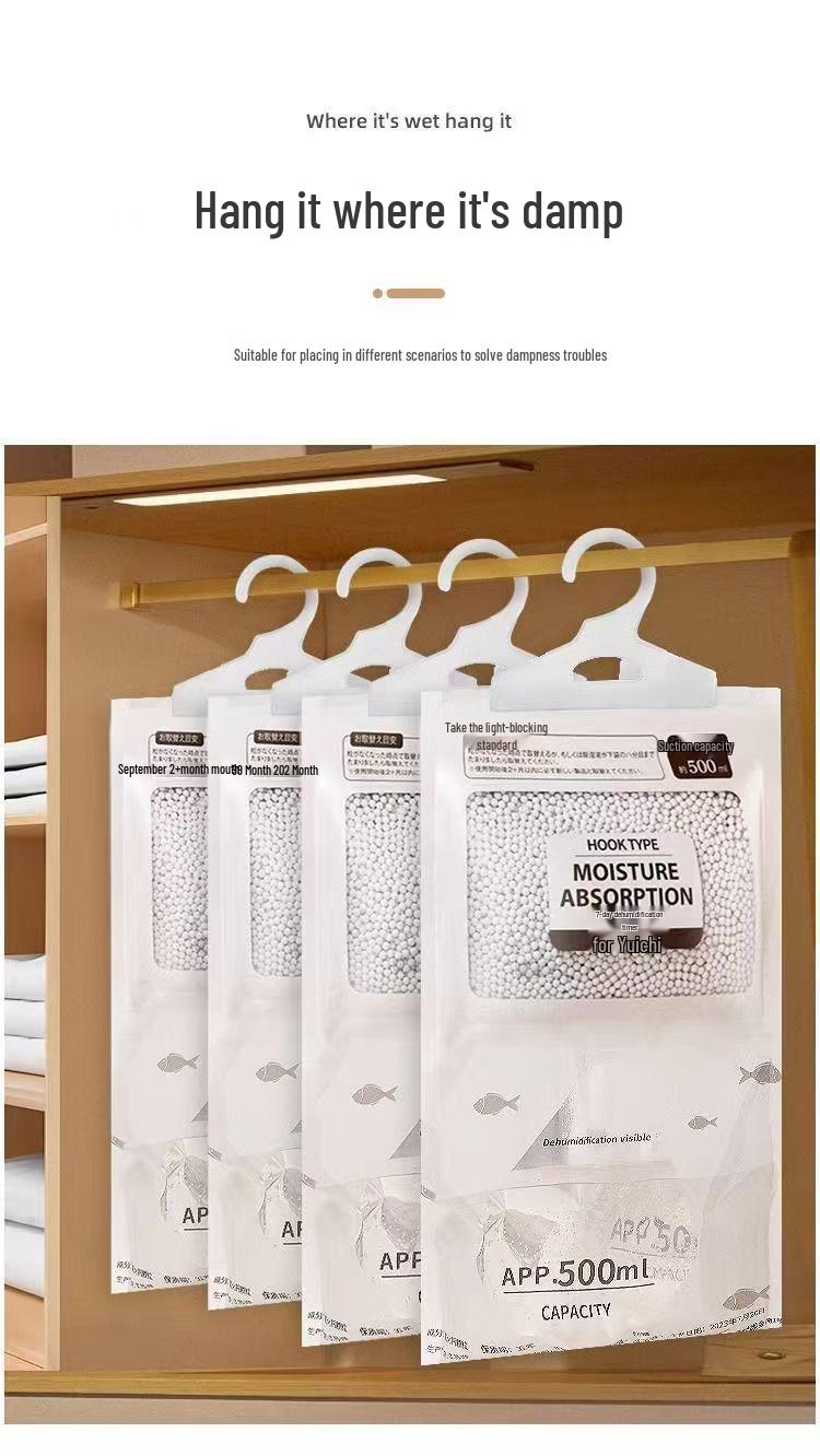 Moisture Absorbing Dehumidifying Bag for Home and Car
Moisture Absorbing Dehumidifying Bag for Home and Car