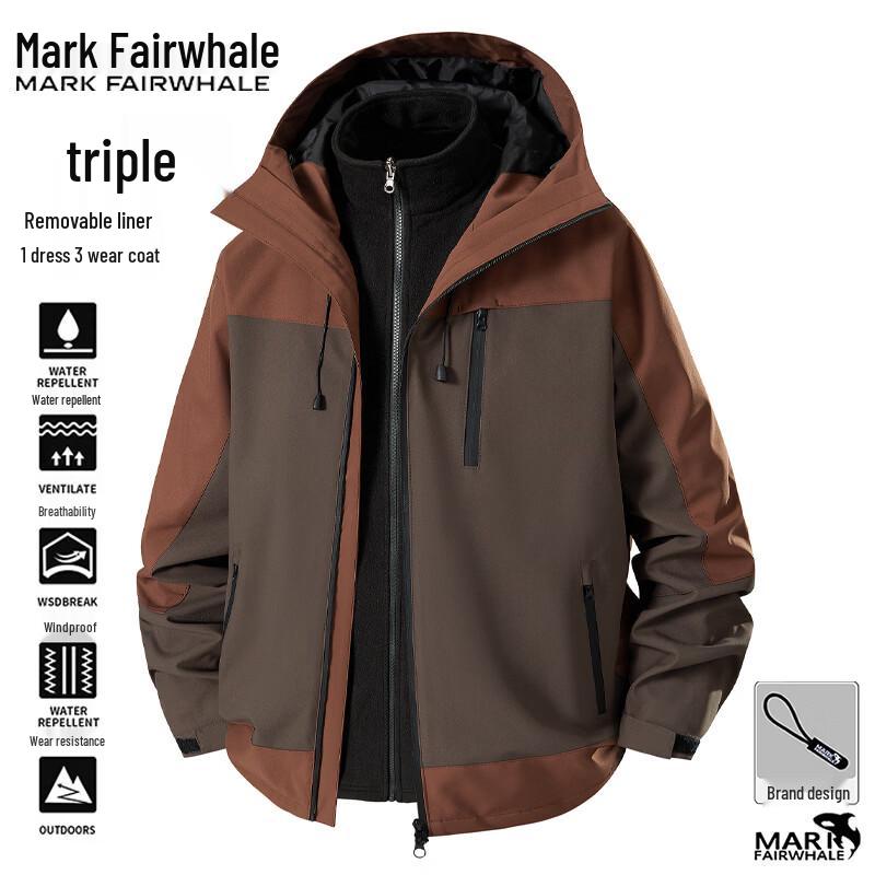 Mark Fairwhale Men s 3-in-1 Windproof Outdoor Jacket S
Mark Fairwhale Men s 3-in-1 Windproof Outdoor Jacket S