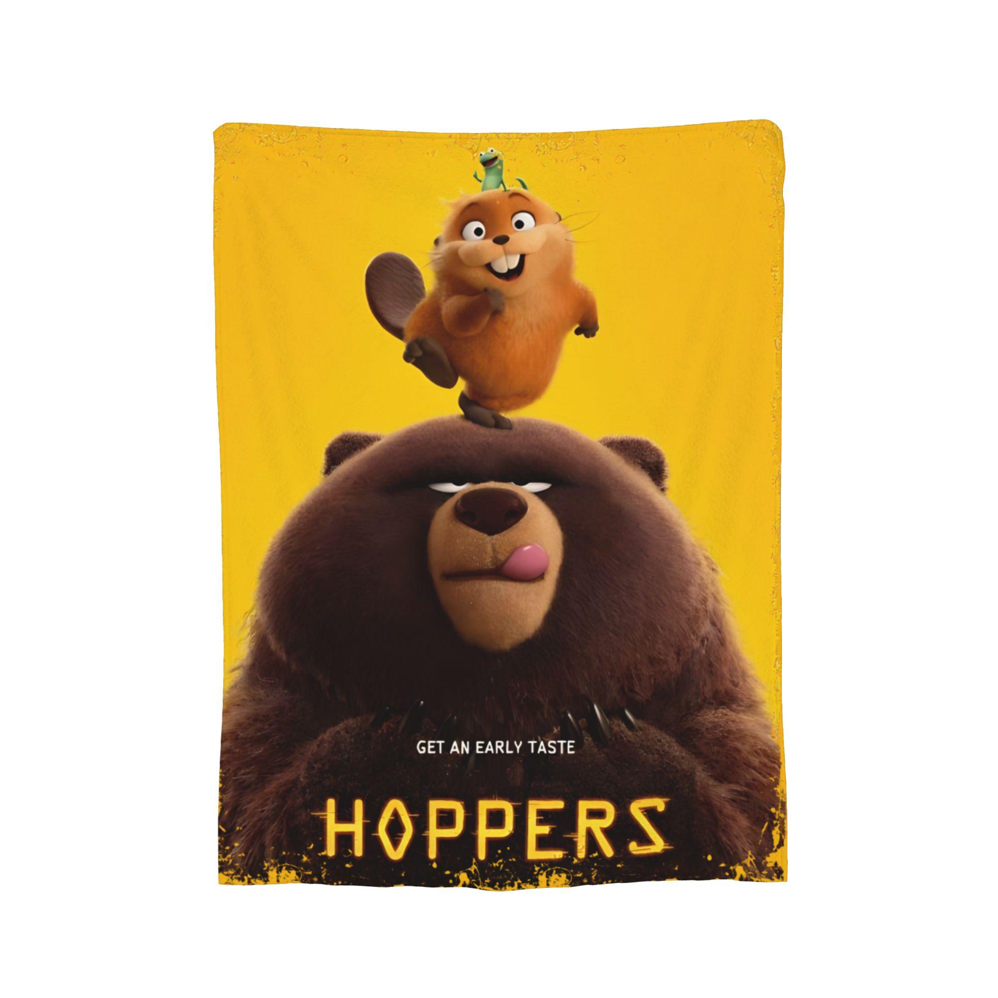 Hoppers Loaf Blankets Cartoon Flannel Vintage Soft Throw Blanket for Coverlet Summer, 75x90cm
Hoppers Loaf Blankets Cartoon Flannel Vintage Soft Throw Blanket for Coverlet Summer, 75x90cm