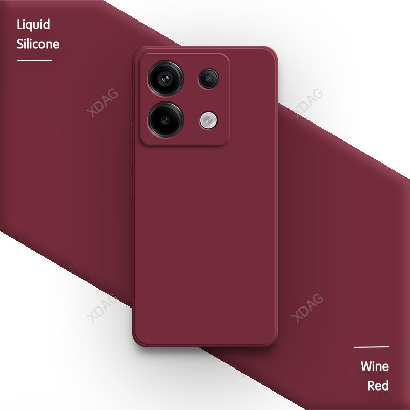 High Qualtiy Phone Case for Redmi Note 13 Pro Plus Pro+ Turbo 13R 5G Candy Soft Fashion Liquid Silicone Simple Back Cover Fundas Redmi Note 13R вина червоного кольору
High Qualtiy Phone Case for Redmi Note 13 Pro Plus Pro+ Turbo 13R 5G Candy Soft Fashion Liquid Silicone Simple Back Cover Fundas Redmi Note 13R вина червоного кольору