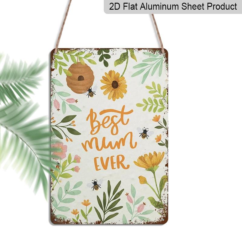 2D Flat, 1pc Best Mum Ever Floral Bee Aluminium Sign - 8 x12 Rustic Watercolor Floral & Beehive Decor, Perfect for Mother s Day Gifts & Home Wall 20*30cm
2D Flat, 1pc Best Mum Ever Floral Bee Aluminium Sign - 8 x12 Rustic Watercolor Floral & Beehive Decor, Perfect for Mother s Day Gifts & Home Wall 20*30cm