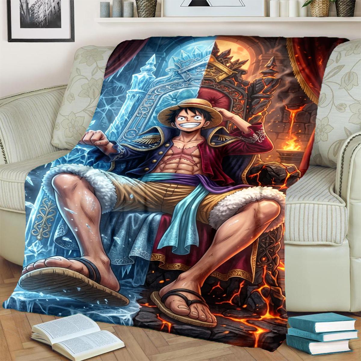 ONE PIECE Cartoon Flannel Blanket Soft Comfortable for Sofa, Bed, Bedroom, Chair, Picnic and Travel 75x90cm
ONE PIECE Cartoon Flannel Blanket Soft Comfortable for Sofa, Bed, Bedroom, Chair, Picnic and Travel 75x90cm