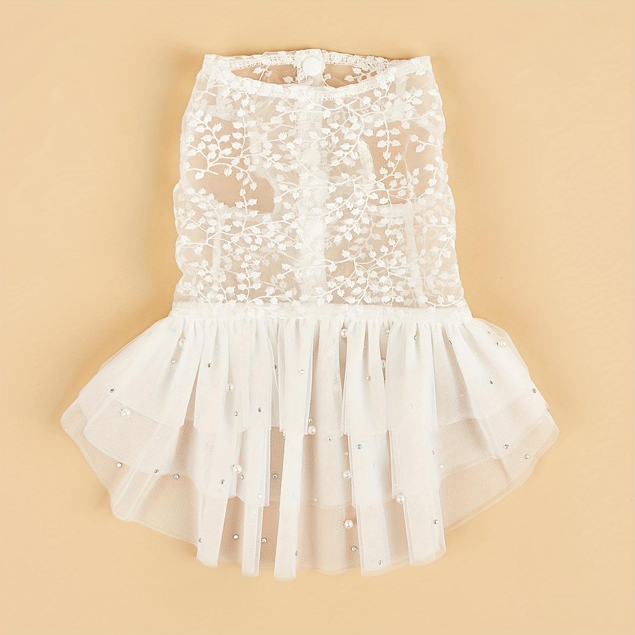 Dog Wedding Party Suit Summer Mesh Dress Suitable For Cats And Dogs XS(old) білий
Dog Wedding Party Suit Summer Mesh Dress Suitable For Cats And Dogs XS(old) білий