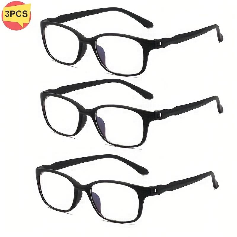 3 Pcs of TR90 Anti Blue Light Magnifying Glasses+1.0 To+4.0 Ultra Light Non Prescription Reading Glasses Suitable for Computers 4.0
3 Pcs of TR90 Anti Blue Light Magnifying Glasses+1.0 To+4.0 Ultra Light Non Prescription Reading Glasses Suitable for Computers 4.0