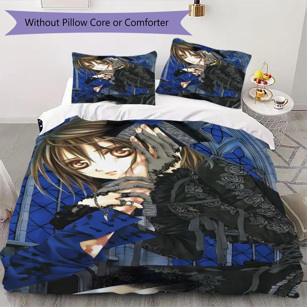 Vampire Knight Pattern Bedding uilt Set uilt Cover Pillowcase Home Decoration Birthday Gift (1 * duvet cover + 2 * pillowcase without core)235 135x200cm
Vampire Knight Pattern Bedding uilt Set uilt Cover Pillowcase Home Decoration Birthday Gift (1 * duvet cover + 2 * pillowcase without core)235 135x200cm