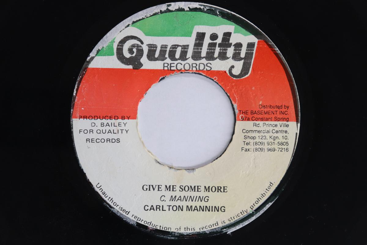 7inch Record CARLTON & THE SHOES - Give Me Little More NONE QUALITY RECORDS Jamaica Reggae, Ska & Dub Used
7inch Record CARLTON & THE SHOES - Give Me Little More NONE QUALITY RECORDS Jamaica Reggae, Ska & Dub Used