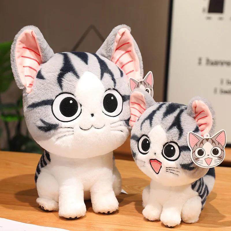 Kawaii Cheese Cat, плюшевая кукла, черно-белая стоячая сырная кошка, плюшевая игрушка, мягкий хлопковый наполнитель, чтобы сопровождать спящую куклу 24cm
Kawaii Cheese Cat, плюшевая кукла, черно-белая стоячая сырная кошка, плюшевая игрушка, мягкий хлопковый наполнитель, чтобы сопровождать спящую куклу 24cm