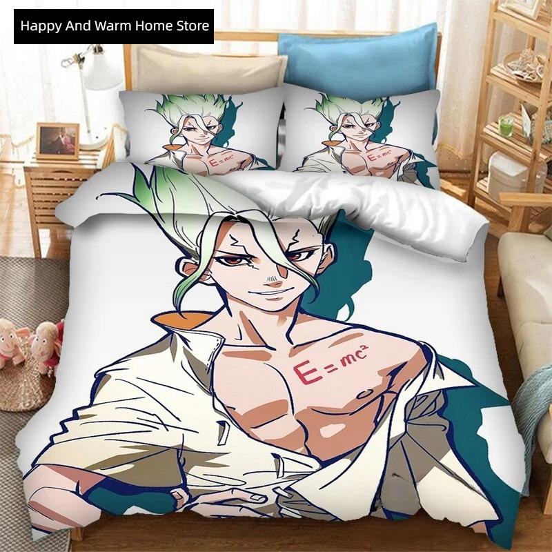 Одеяло Новое Аниме Dr.Stone 3D Печать Комплект Постельного Белья S S 2/3 Штуки Одеяло Комплекты Постельного Белья Постельное Белье S Comforter (quilt)-EU Single(135*200cm)3pcs
Одеяло Новое Аниме Dr.Stone 3D Печать Комплект Постельного Белья S S 2/3 Штуки Одеяло Комплекты Постельного Белья Постельное Белье S Comforter (quilt)-EU Single(135*200cm)3pcs
