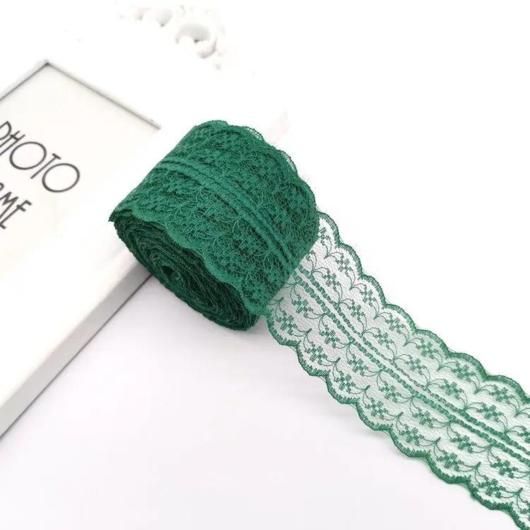 4.5 см 10 ярдів Мереживна стрічка Двостороння мереживна стрічка Вишита сітчаста мережива Декоративна Весільна сукня Шов GanLanGreen-4.5cm Wide
4.5 см 10 ярдів Мереживна стрічка Двостороння мереживна стрічка Вишита сітчаста мережива Декоративна Весільна сукня Шов GanLanGreen-4.5cm Wide