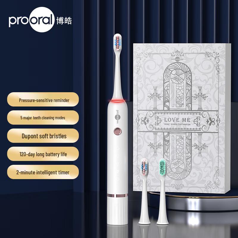 Prooral T33 Sonic Electric Toothbrush
Prooral T33 Sonic Electric Toothbrush