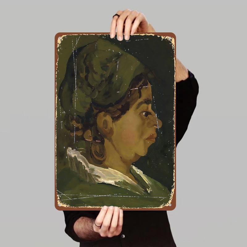Vintage Oil Painting Style Portrait Metal Wall Art Decor for Living Room Decorative Hanging Ornament 7.9x11.8In(20x30cm)
Vintage Oil Painting Style Portrait Metal Wall Art Decor for Living Room Decorative Hanging Ornament 7.9x11.8In(20x30cm)