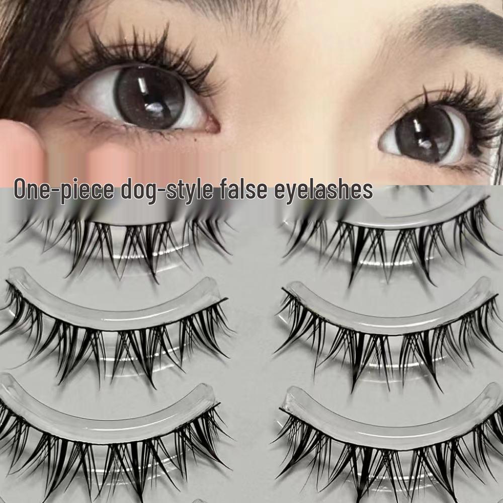 Yuejiaoniang Dog-Like Curled Comic Eyelashes for Beginners - Thick, Full Strip & Easy to Wear
Yuejiaoniang Dog-Like Curled Comic Eyelashes for Beginners - Thick, Full Strip & Easy to Wear