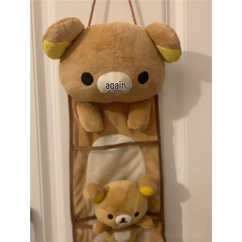 Rilakkuma Bear Wall-Mounted Organizer: Large Capacity Hanging Bag for Dorms, Jewelry, and Sundries Standard
Rilakkuma Bear Wall-Mounted Organizer: Large Capacity Hanging Bag for Dorms, Jewelry, and Sundries Standard