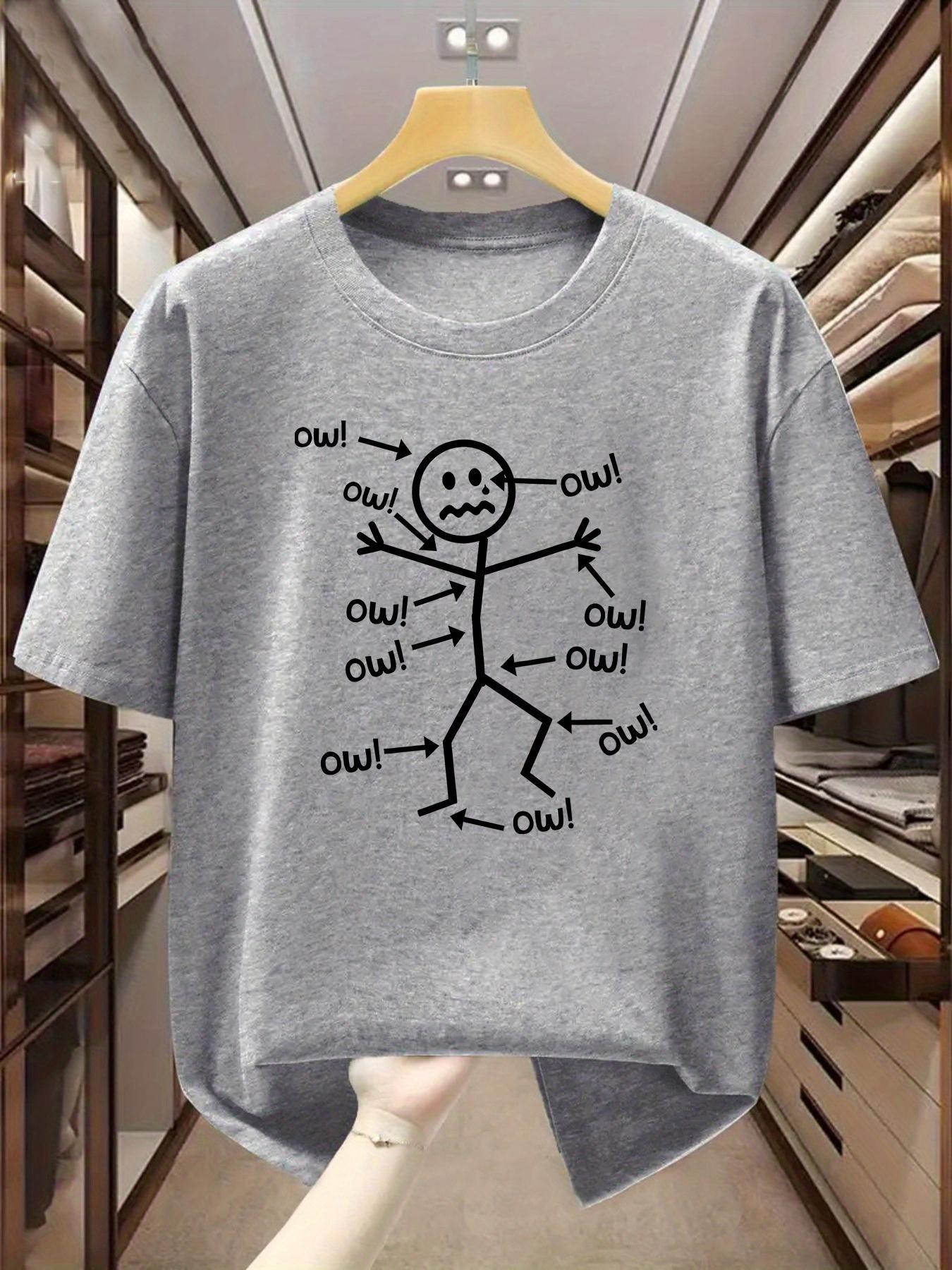 2026 New Plus Size Mens TShirt 100 Cotton Stickman Face Pain with ow Printed Round Neck Tshirt 4XL
2026 New Plus Size Mens TShirt 100 Cotton Stickman Face Pain with ow Printed Round Neck Tshirt 4XL
