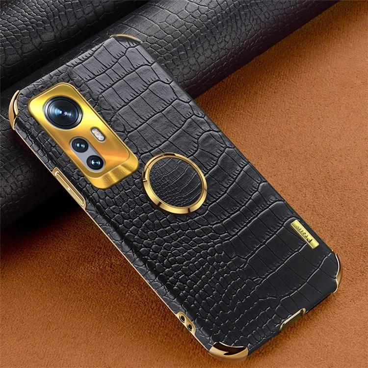 For Xiaomi 12 Lite 5G Kickstand Phone Case PU Leather Coated TPU Crocodile Texture 6D Electroplated Cover
For Xiaomi 12 Lite 5G Kickstand Phone Case PU Leather Coated TPU Crocodile Texture 6D Electroplated Cover