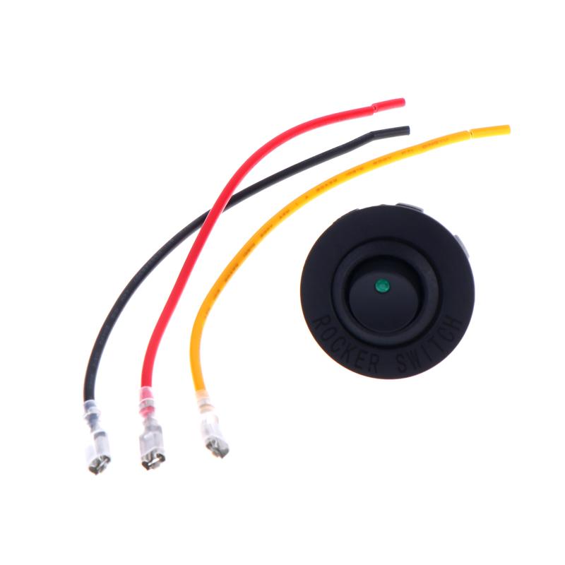Round Led Switch 16A 12V Dc On/Off Spst 3Pin For Car Truck Dashboard Dash Rocker Boat Marine Off-Road Vehicle Control
Round Led Switch 16A 12V Dc On/Off Spst 3Pin For Car Truck Dashboard Dash Rocker Boat Marine Off-Road Vehicle Control