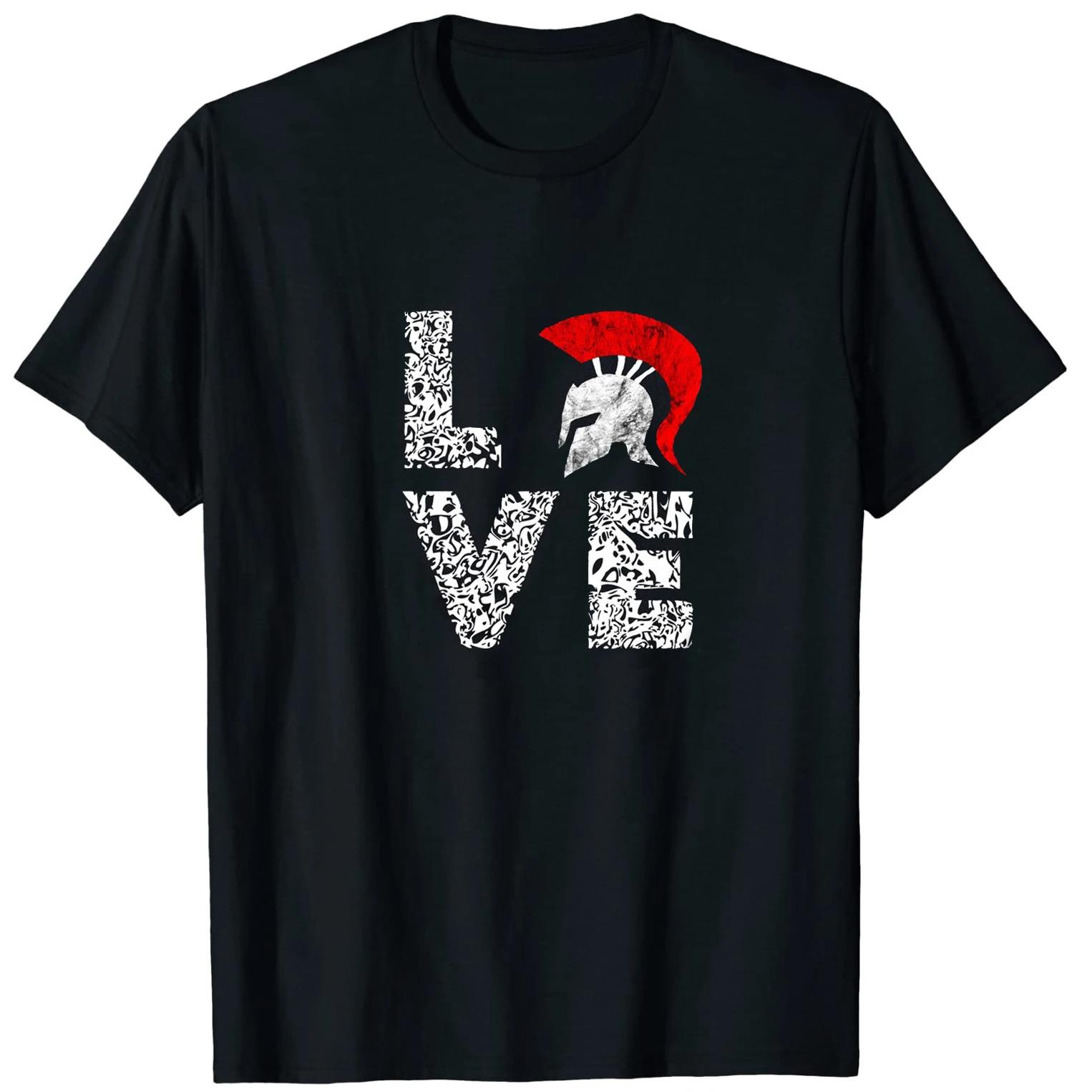 Spartan Lover Gladiator Sparta Helmet Leonidas Warrior T-Shirt 100% Cotton O-Neck Short Sleeve Casual Mens T-shirt Size S-3XL 4XL
Spartan Lover Gladiator Sparta Helmet Leonidas Warrior T-Shirt 100% Cotton O-Neck Short Sleeve Casual Mens T-shirt Size S-3XL 4XL