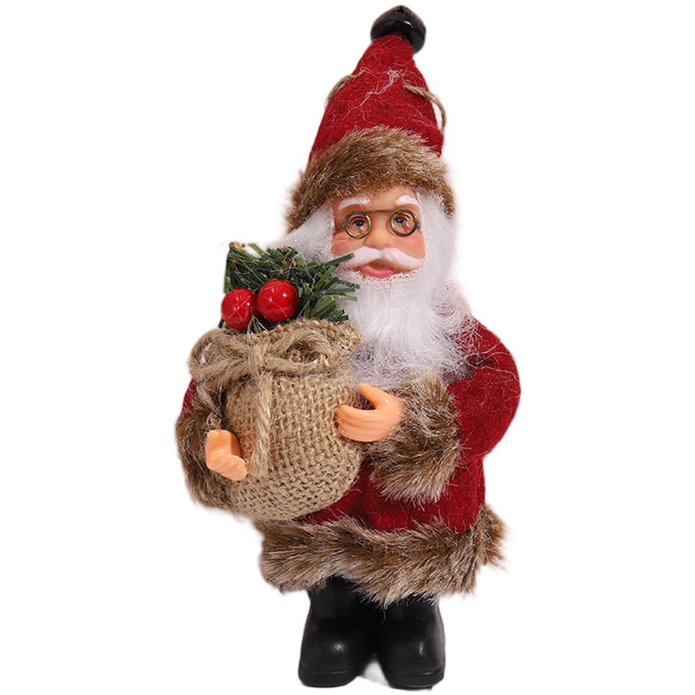Santa Claus Doll Ornament Standing for Christmas For Home Decoration Window Display Shelf Tabletop Red White Color 19CM Size
Santa Claus Doll Ornament Standing for Christmas For Home Decoration Window Display Shelf Tabletop Red White Color 19CM Size