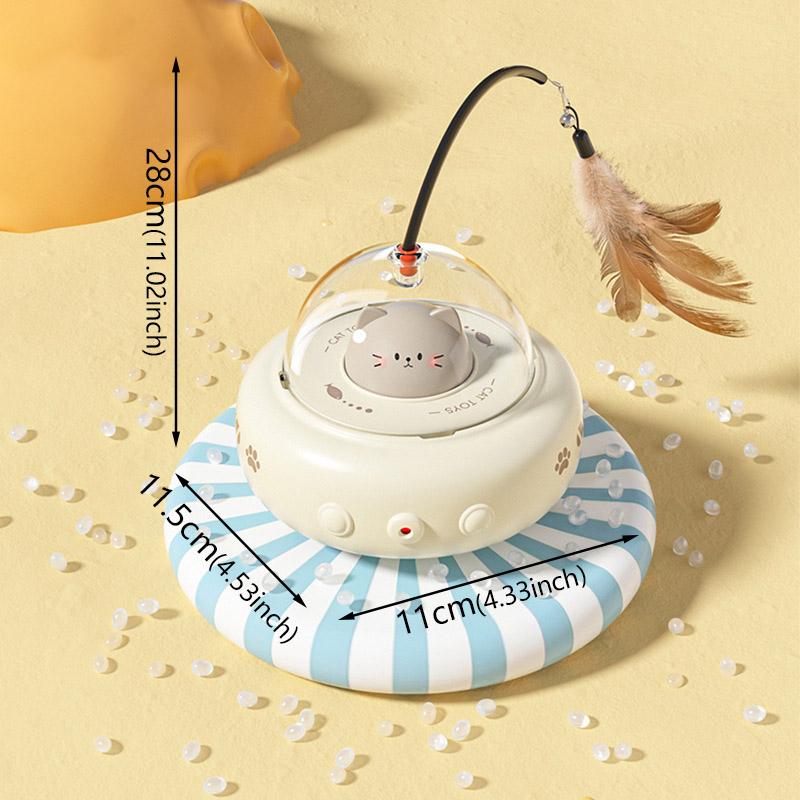 Electric Cat Interactive With Feather Cat Teaser Wand Rechargeable Sensing Pet Toys Replaceable Feather Interactive Supplies
Electric Cat Interactive With Feather Cat Teaser Wand Rechargeable Sensing Pet Toys Replaceable Feather Interactive Supplies