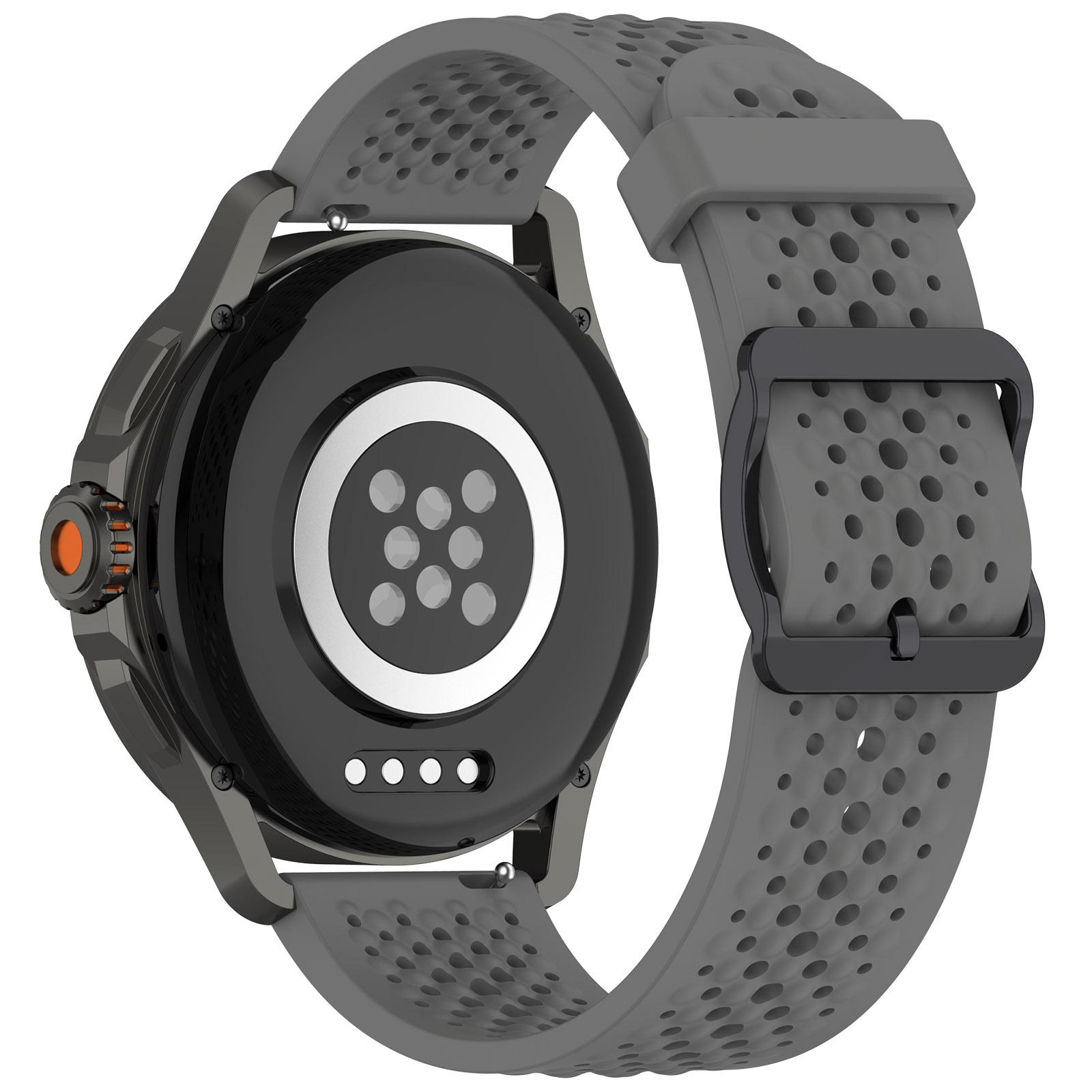 Для Xiaomi Watch S4 Sport/Samsung Galaxy Watch3 45mm/Watch 42mm Силиконовый 22мм Дышащий ремешок для часов с множеством отверстий Dark Grey
Для Xiaomi Watch S4 Sport/Samsung Galaxy Watch3 45mm/Watch 42mm Силиконовый 22мм Дышащий ремешок для часов с множеством отверстий Dark Grey